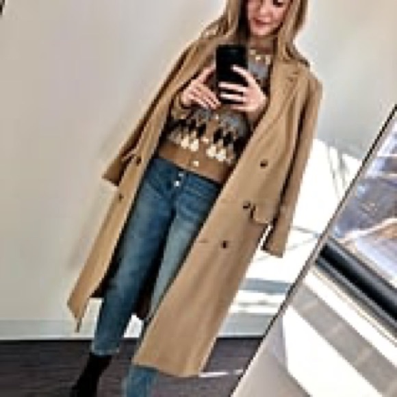 aritzia wilfred kerr wool coat camel - Picture 2 of 9